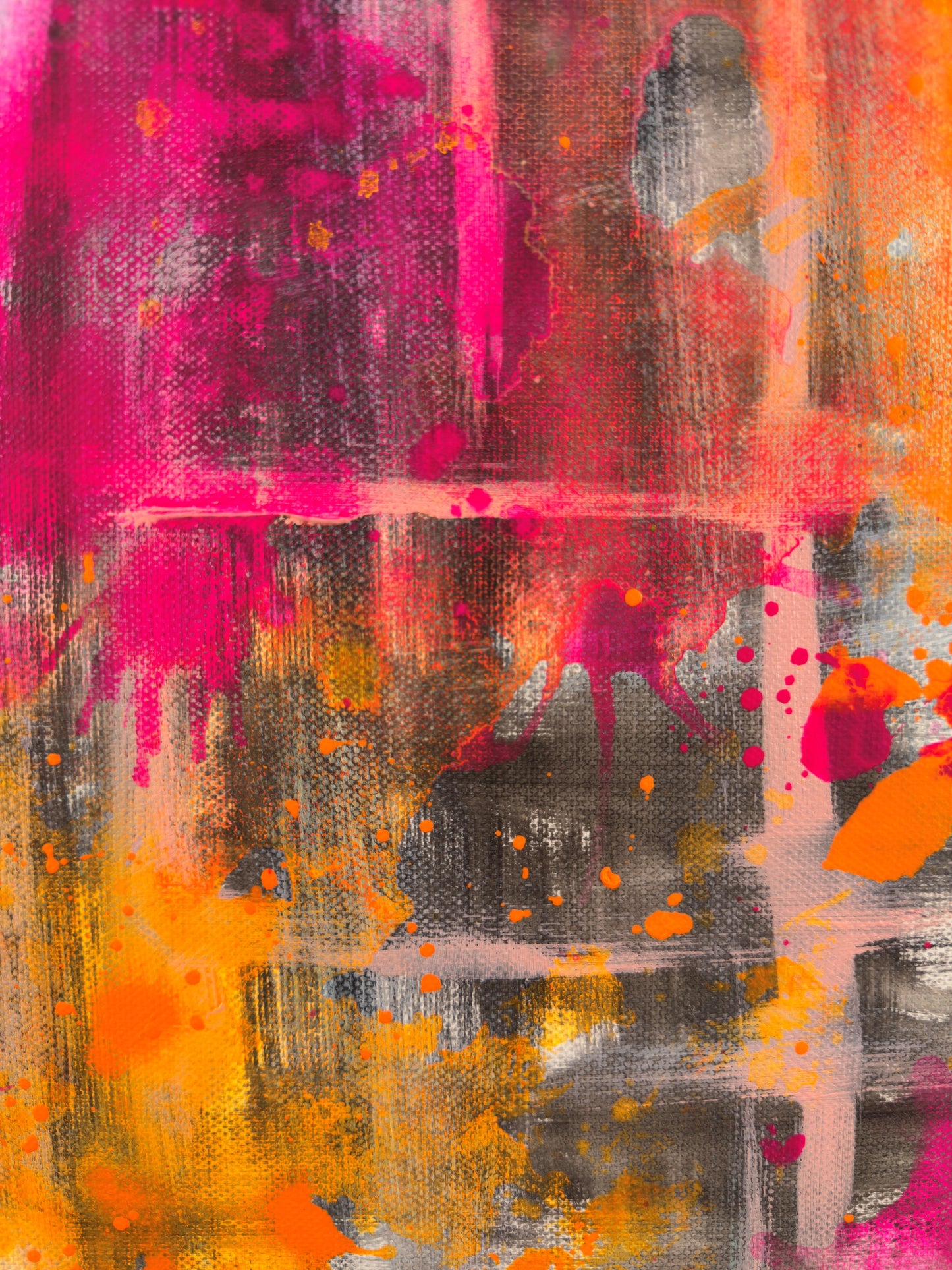 Ausbrechen - Original Kunstwerk - 30x40cm - Leinwand