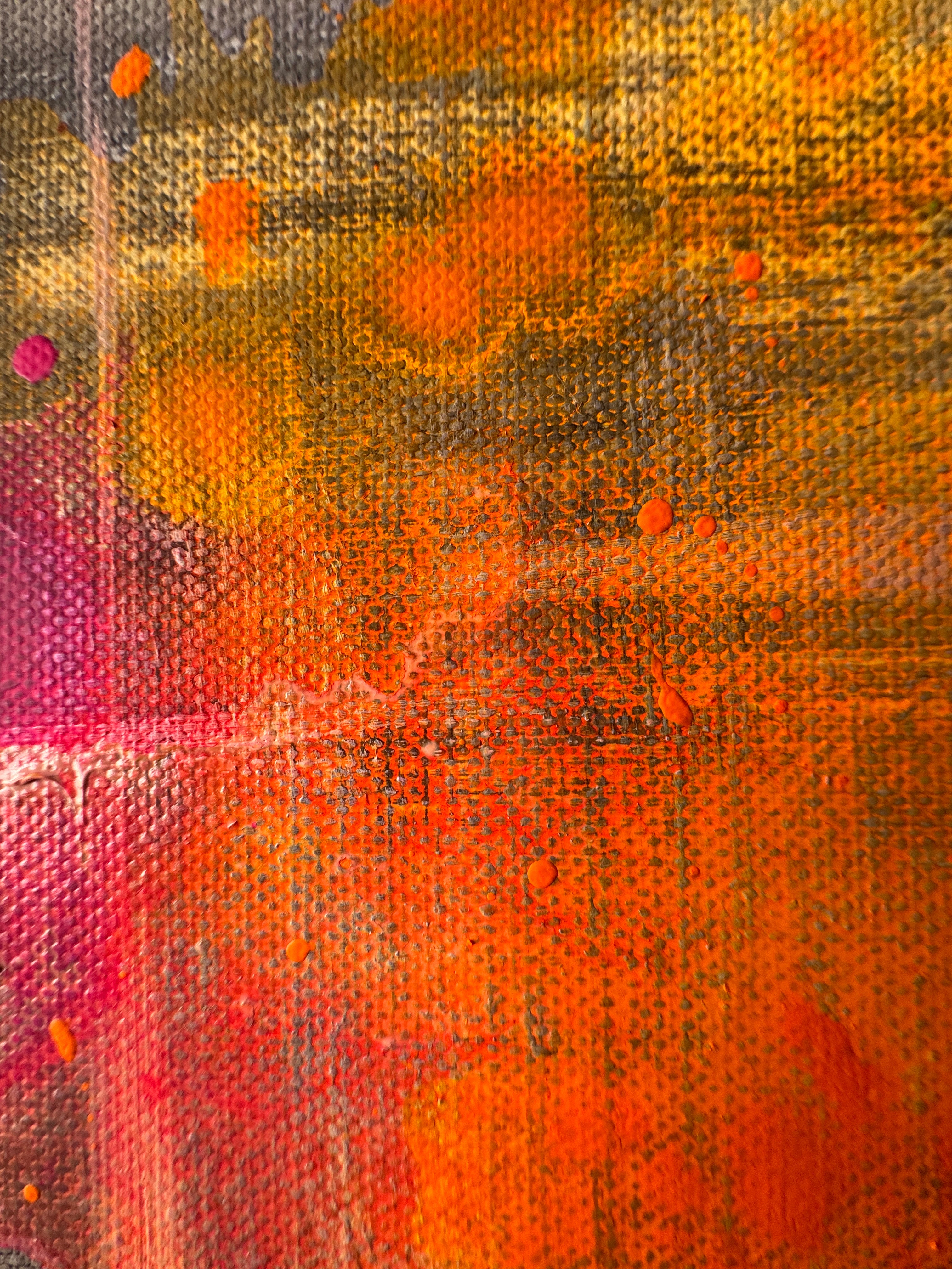 Ausbrechen - Original Kunstwerk - 30x40cm - Leinwand