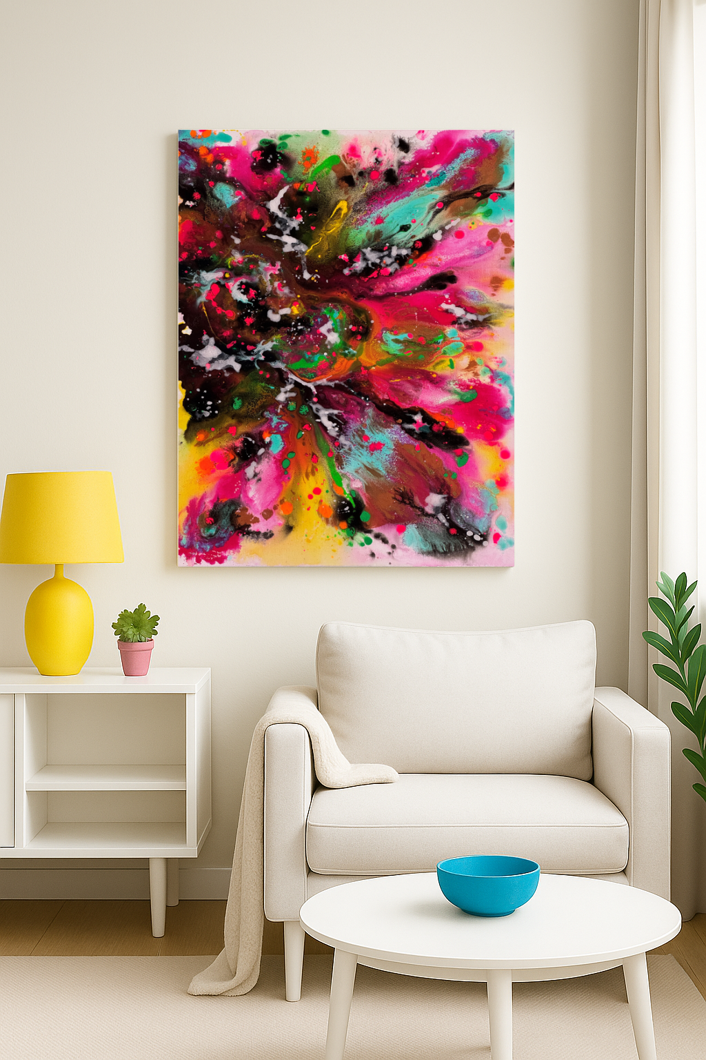 Junge Seele - Original Kunstwerk - 50x70cm - Leinwand