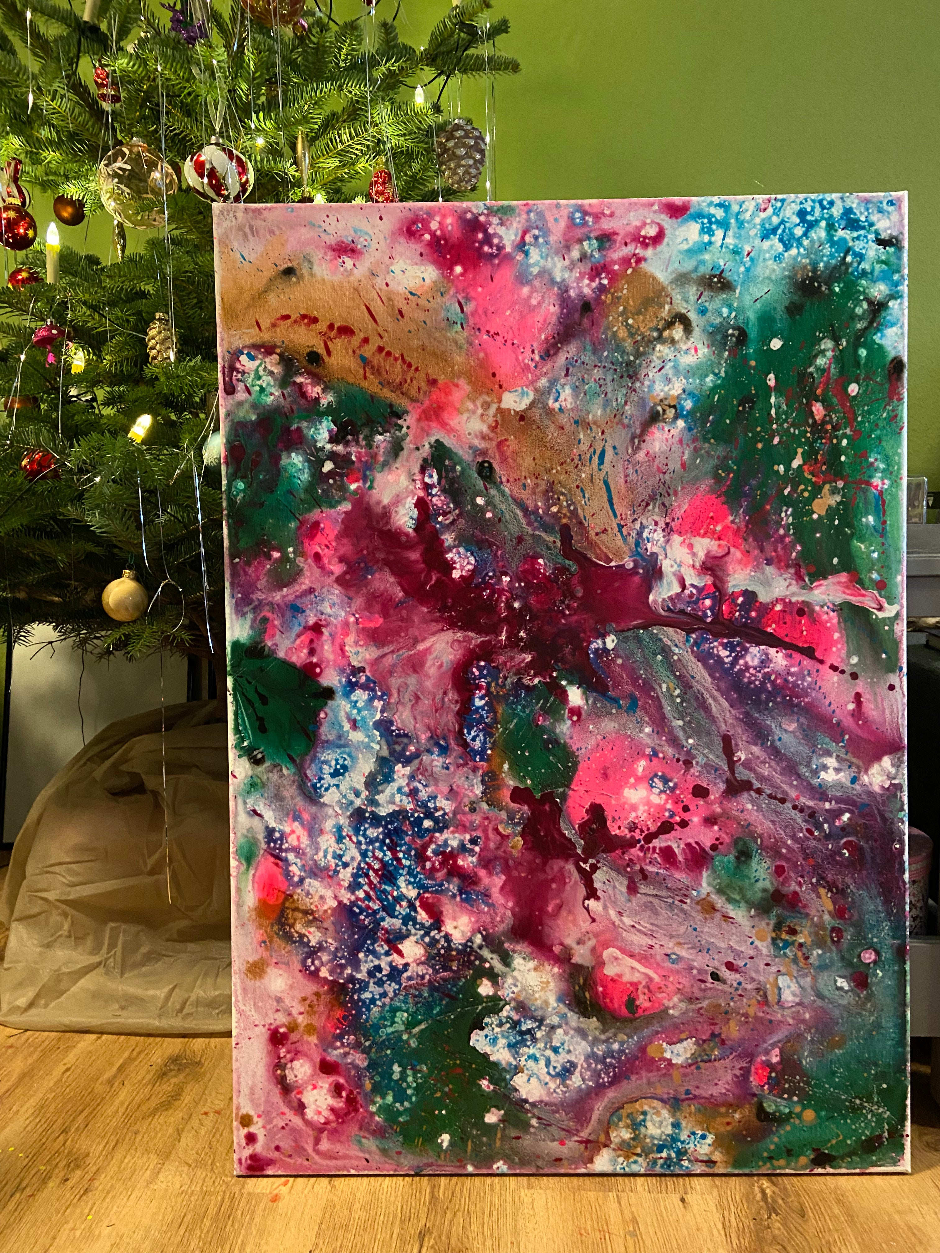 Desaster - Original Kunstwerk - 70x100cm - Leinwand