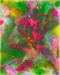 Was ist wenn... - Original Kunstwerk - 40x50cm - Acryl auf Leinwand (mit Gedicht)