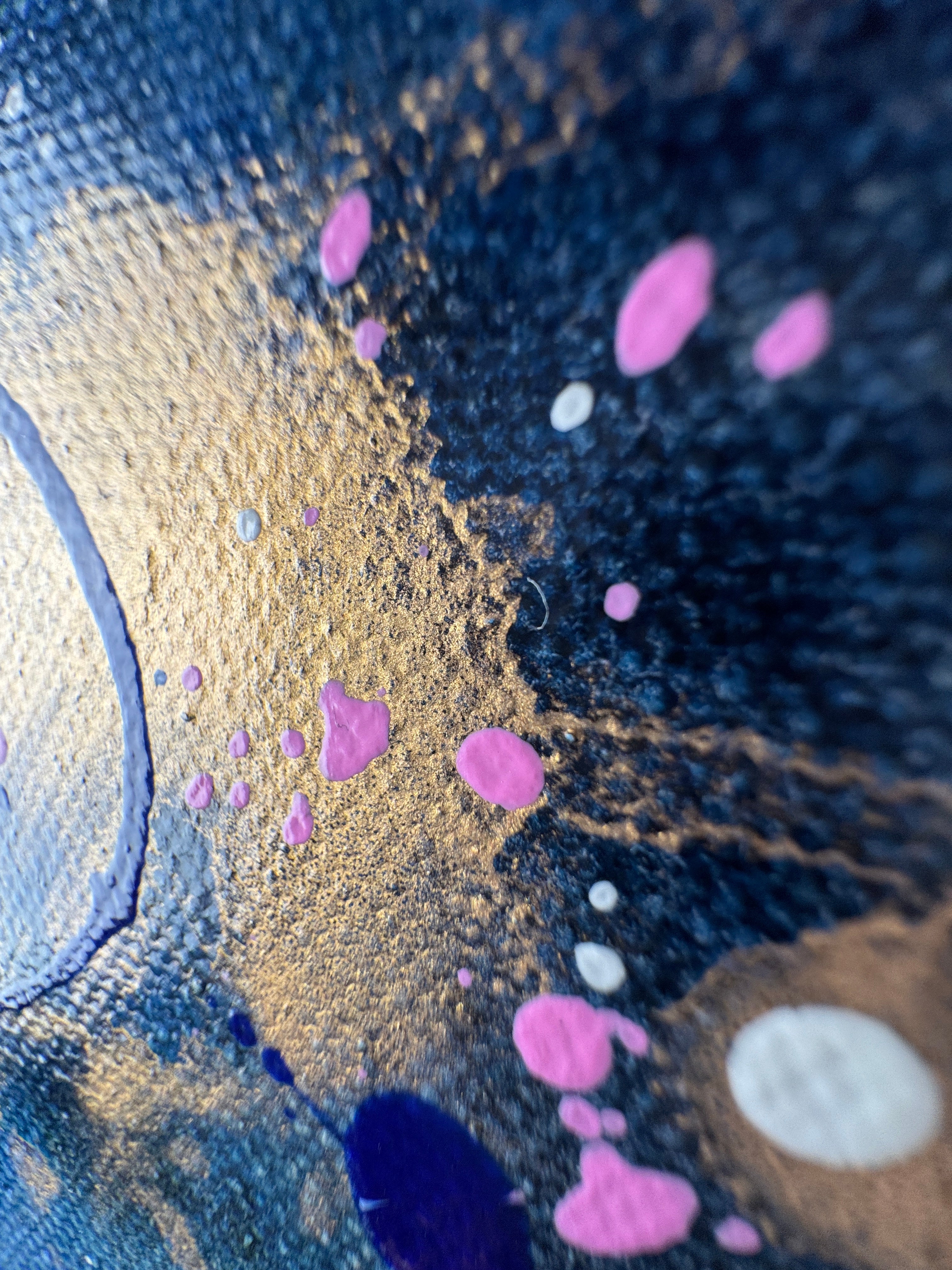 Sternentanz - Original Kunstwerk - 40x50cm - Leinwand