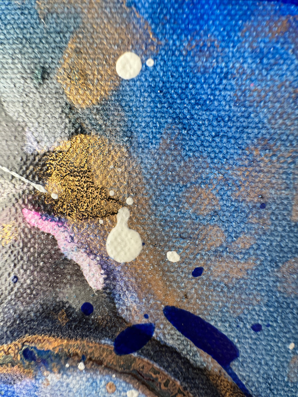 Sternentanz - Original Kunstwerk - 40x50cm - Leinwand