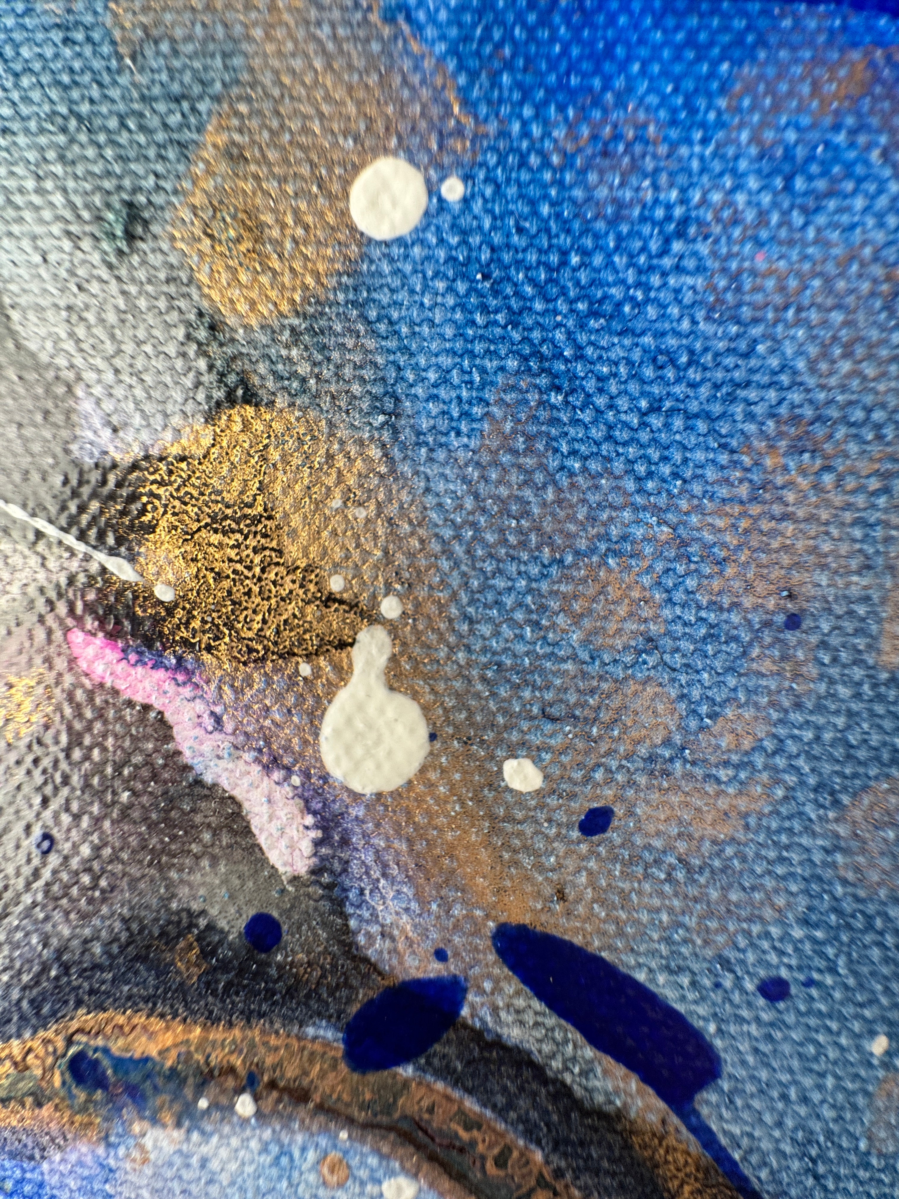 Sternentanz - Original Kunstwerk - 40x50cm - Leinwand