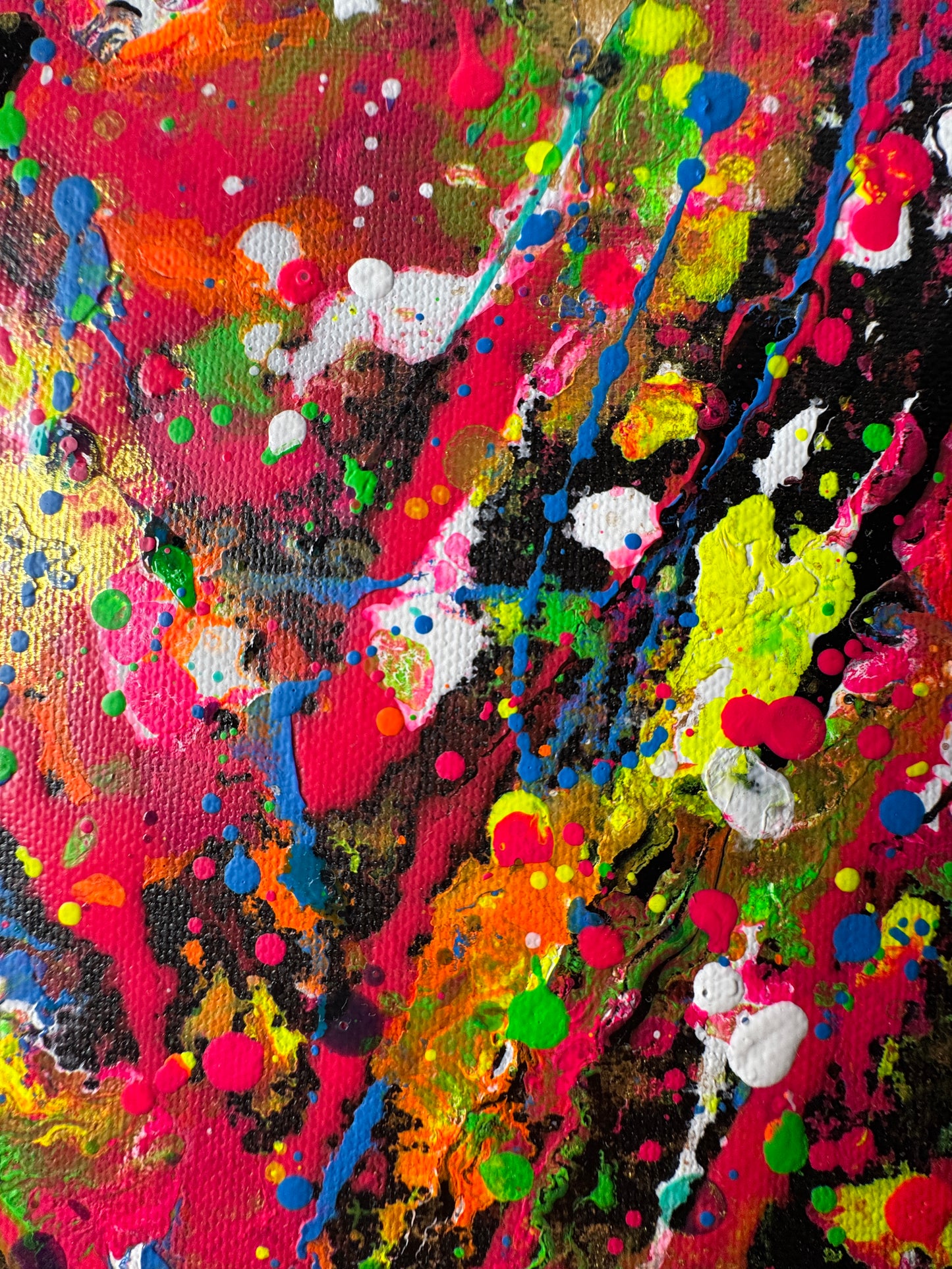 Ihr Herz - Original Kunstwerk - 50x70cm - Leinwand