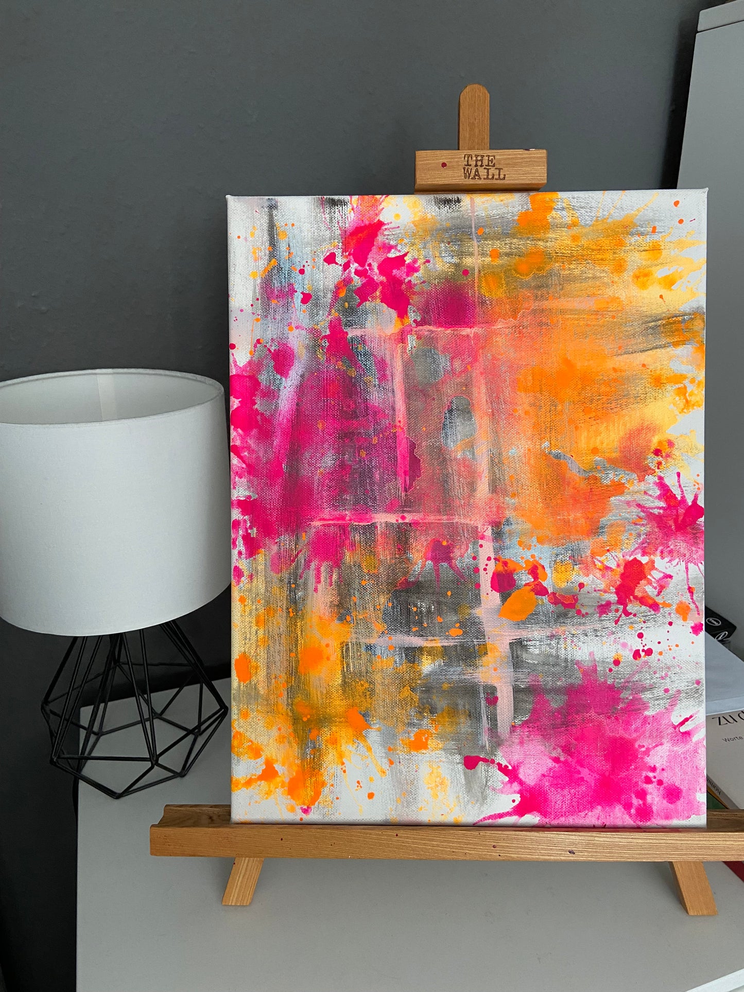 Ausbrechen - Original Kunstwerk - 30x40cm - Leinwand