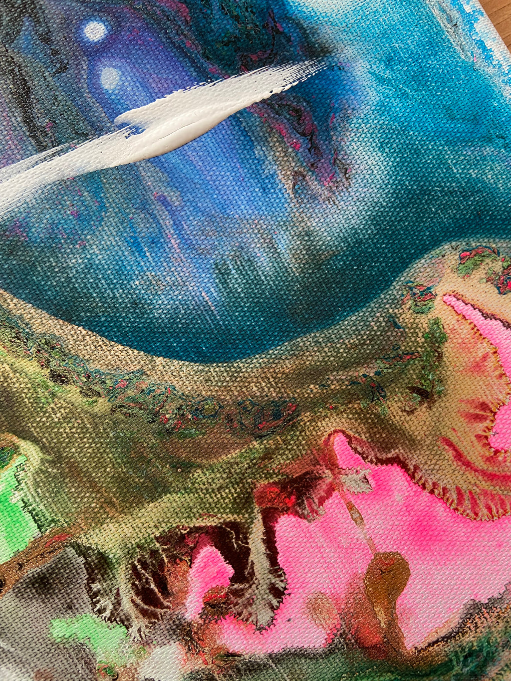 I'm abstract - Original Kunstwerk - 80x80cm - Leinwand