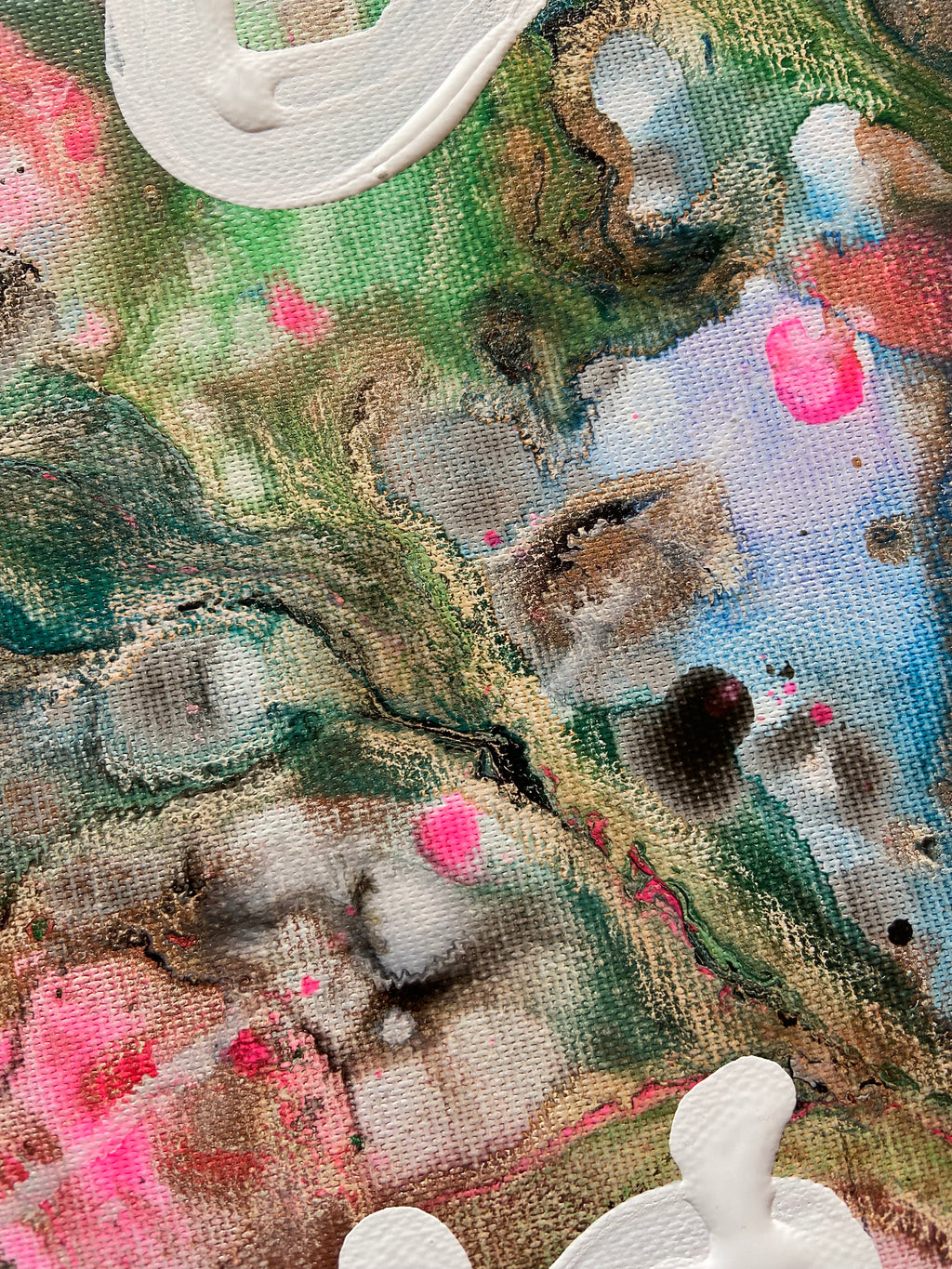 I'm abstract - Original Kunstwerk - 80x80cm - Leinwand