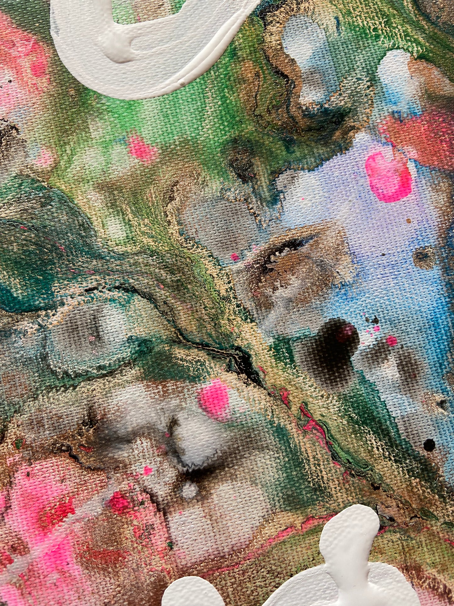 I'm abstract - Original Kunstwerk - 80x80cm - Leinwand