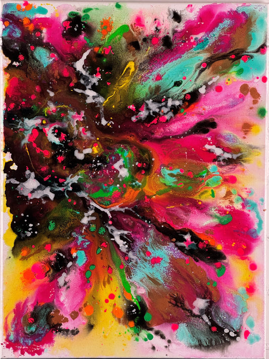 Junge Seele - Original Kunstwerk - 50x70cm - Leinwand