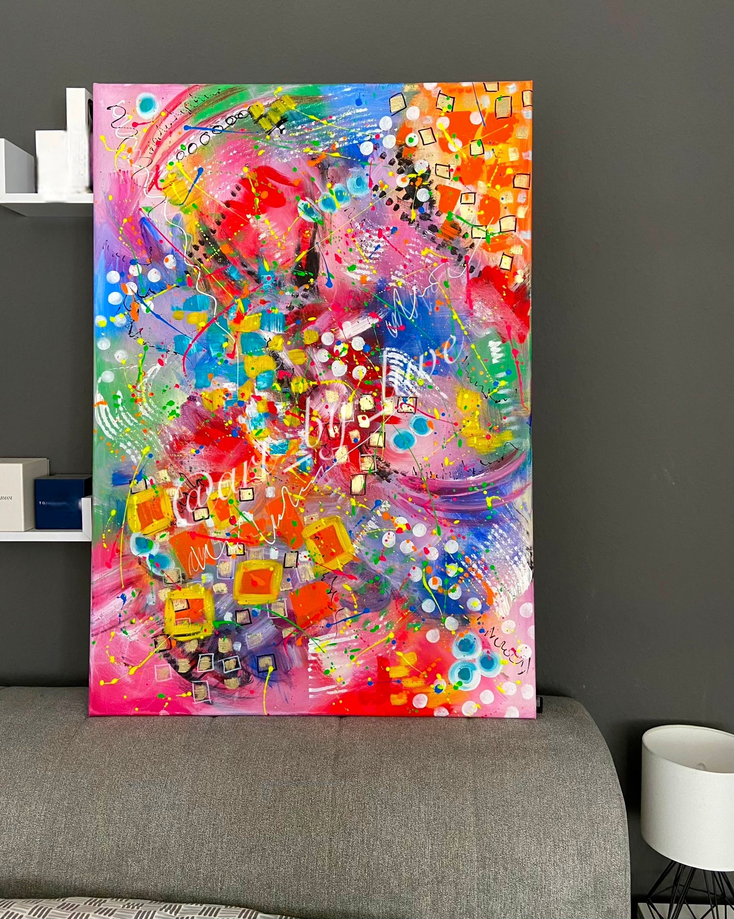 City Circus - Original Kunstwerk - 70x100cm - Leinwand